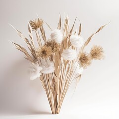 wheat in a vase, generative ai