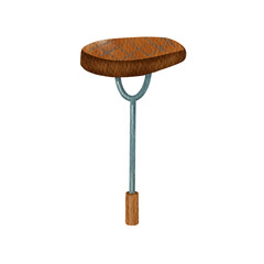 Barbecue Camping watercolor