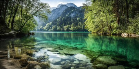 Bayerische Bergsee KI