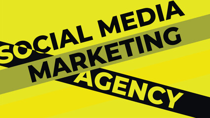 Social media marketing agency advertising banner design