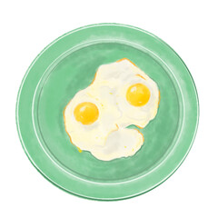 fried eggs