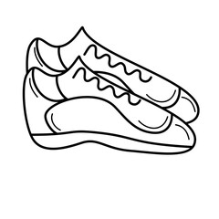 shoe line icon