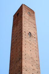 Pavia medieval towers middle ages tall ancient building architecture art