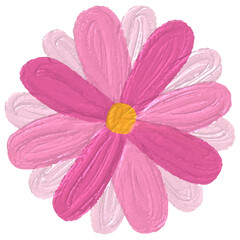 Pink flower icon