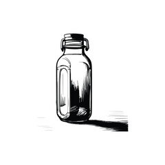 Glass Bottle Vector, vintage essential oils bottles vector, essential oils bottles, Medicine bottles vector.
