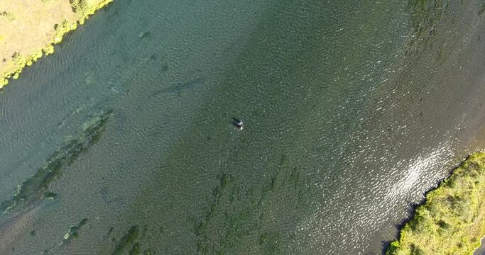 P&ecirc;che de saumon en rivi&egrave;re Islandaise