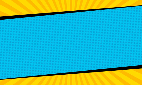Blank comic thumbnail background template