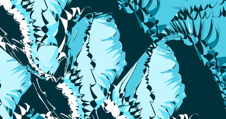 abstract colorful dynamic shapes background