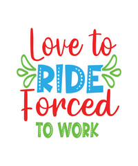 Bicycle lettering quote design