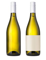 wine  bottle isolated