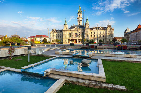 Hungary, Town hall of city Gyor