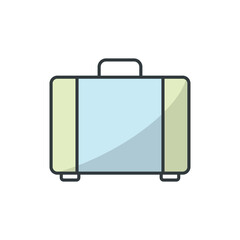 Suitcase icon vector design templates