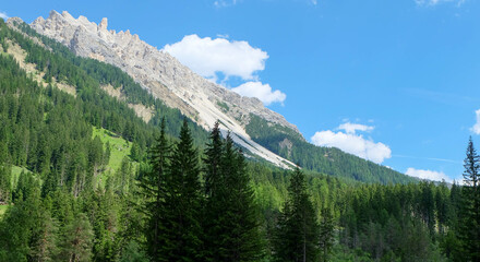Fototapeta premium Südtirol bei Bruneck in Italien