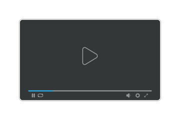 player icon on white background	