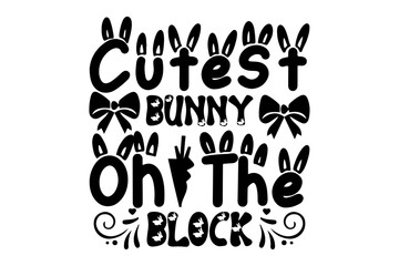 Obraz premium Christian easter isolated typography design