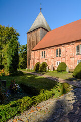 Seemannskirche, Ostseebad Prerow, Mecklenburg-Vorpommern, Deutschland