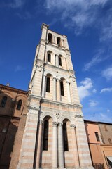 Fototapeta na wymiar Ferrara Cathedral, Italy