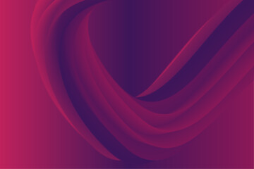 3D Futuristic Twisted Background. 3D Trend Colorful Gradient Twisted Liquid Line Shapes Abstract Background.