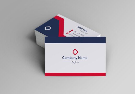 Minimal Personal Business Card Layout