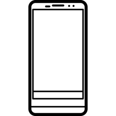 Mobile Phone Popular Model Blackberry Z Icon