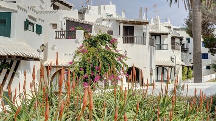 Fototapeta premium Binibèquer Vell, village typique de lîle de MInorque, Baléares, Espagne