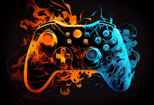 Gaming background image deals