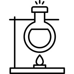 Bunsen Burner Icon