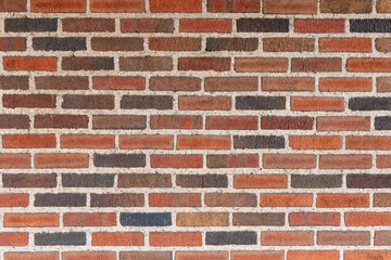 Texture and detail of a brick wall