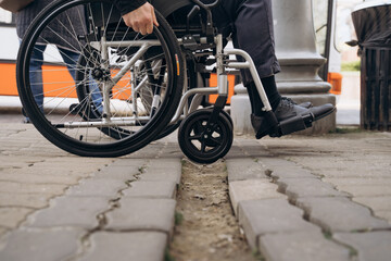 road, nobody, pavement, leaving, injury, sick, nursing, assistance, sign, illness, disability, consultant, accessibility, isolated, decorate, parking, mobility, invalidity, disease, wheelchairs, hospi