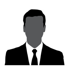 Silhouettes of business man 43