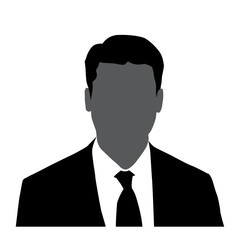 Silhouettes of business man 44