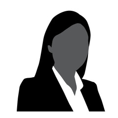 Silhouettes of business woman 41