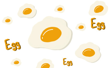 fried eggs