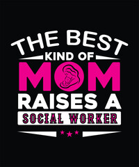MOTHER'S DAY TYPOGRAPHY T-SHIRT DESIGN.