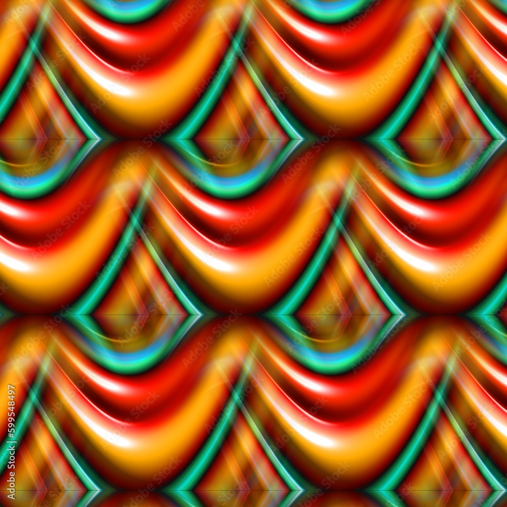 Poster fractal complex red patterns - mandelbrot set detail, digital artwork for creative graphic