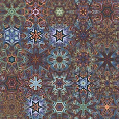 Fractal complex patterns - Mandelbrot set detail, digital artwork for creative graphic