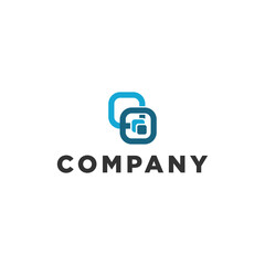 Letter CO logo design template vector illustration
