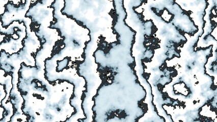 Fractal complex blue patterns - Mandelbrot set detail, digital artwork for creative graphic