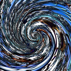 Fractal complex patterns - Mandelbrot set detail, digital artwork for creative graphic