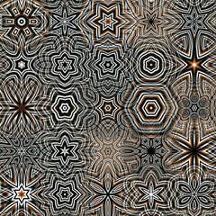 Fractal complex patterns - Mandelbrot set detail, digital artwork for creative graphic