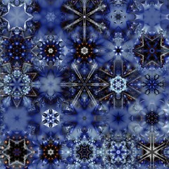 Fractal complex patterns - Mandelbrot set detail, digital artwork for creative graphic - 599549481
