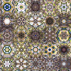 Fractal complex patterns - Mandelbrot set detail, digital artwork for creative graphic - 599549657