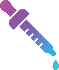 Droplet Vector Icon Design Illustration