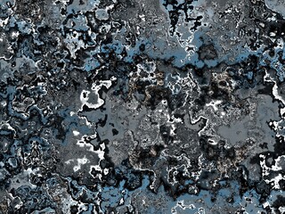 Fractal complex patterns - Mandelbrot set detail, digital artwork for creative graphic - 599550285