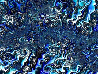 Fractal complex patterns - Mandelbrot set detail, digital artwork for creative graphic - 599550417