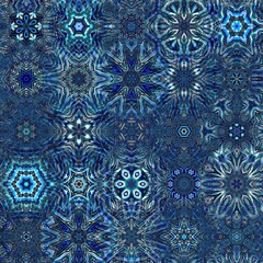 Fractal complex patterns - Mandelbrot set detail, digital artwork for creative graphic - 599550446