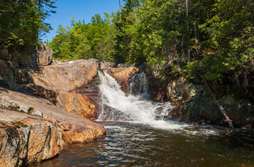 Smalls Falls on a Clear Summer Day