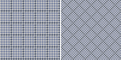 Fabric plaid tartan. Check texture vector. Background textile pattern seamless.