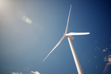 Wind turbine generator for sustainable electricity production