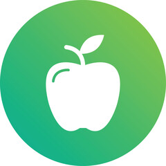 Apple Vector Icon Design Illustration